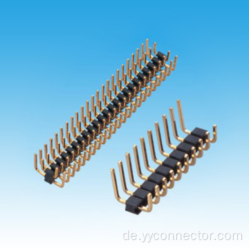 2,54 mm Einzelzeile U/A Single/Dual Base Pin Header